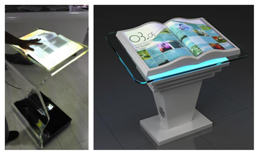 Flip Book Interactive Digital Signage
