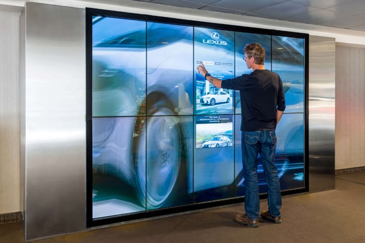 Interactive Video Wall Display